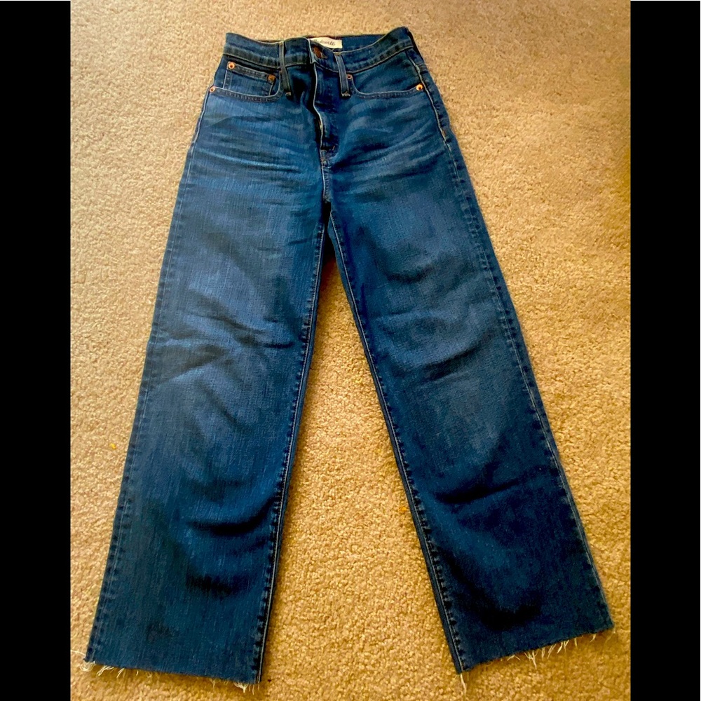 Madewell Slim Wide-Leg Crop